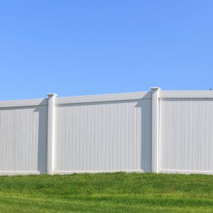 pvc fence installation
