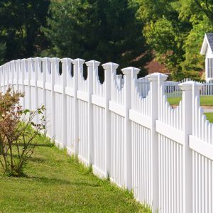 pvc fence installation